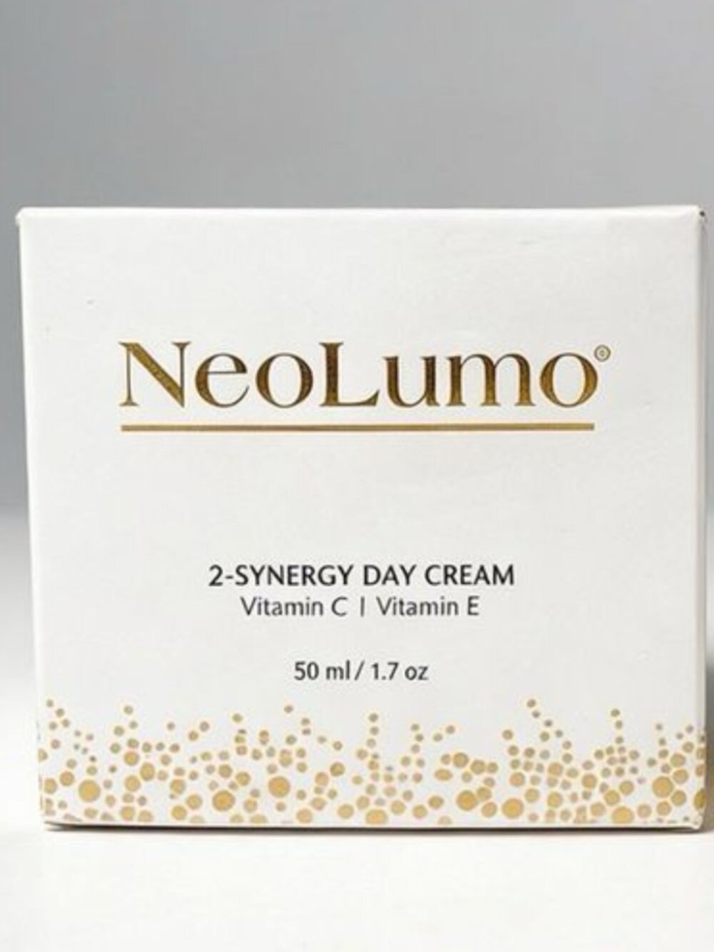 NEOLUMO 2-SYNERGY DAY CREAM-VITAMIN C+VIATMIN E-1.7 fl oz/50 ml-BRAND NEW-SEALED